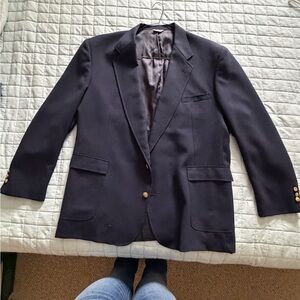 Elegant Navy Men's Blazer